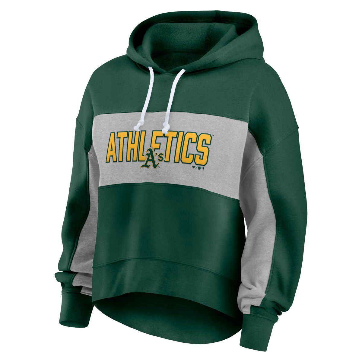 Oakland Athletics MLB Fanatics Athletics Filled Stat Sheet Pullover Hoodie
