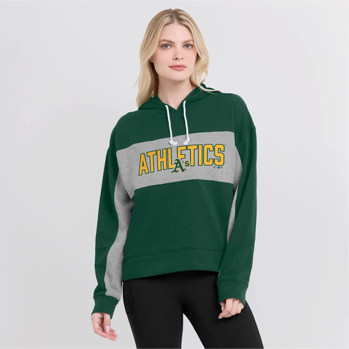 Oakland Athletics MLB Fanatics Athletics Filled Stat Sheet Pullover Hoodie