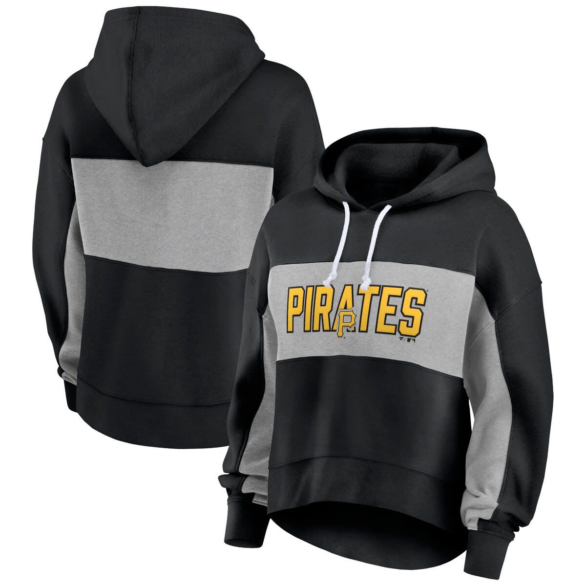 MLB Fanatics Pittsburgh Pirates Filled Stat Sheet Pullover Hoodie