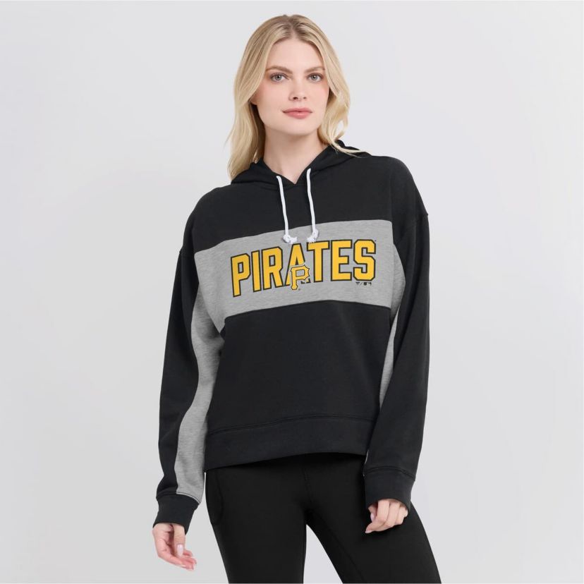 MLB Fanatics Pittsburgh Pirates Filled Stat Sheet Pullover Hoodie
