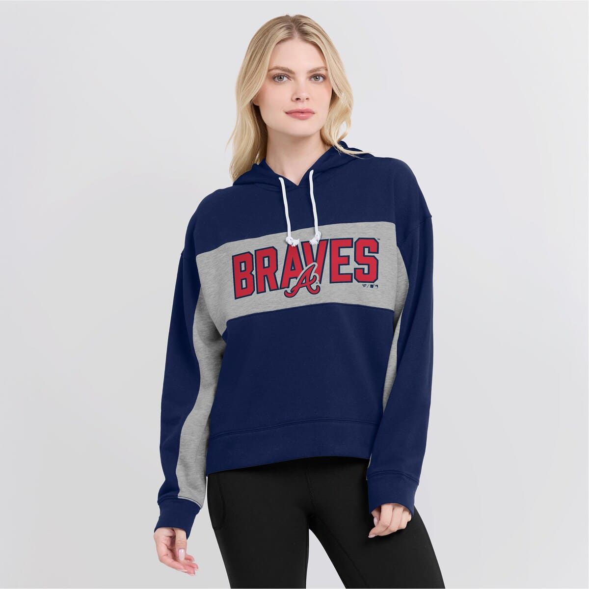 MLB Fanatics Atlanta Braves Filled Stat Sheet Pullover Hoodie