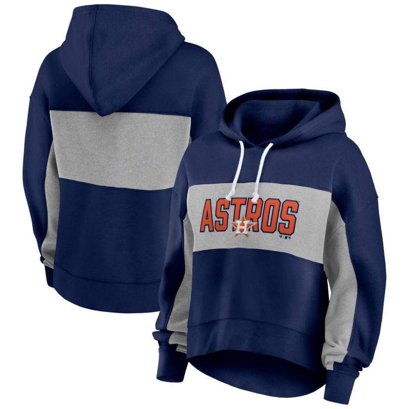 MLB Fanatics Houston Astros Filled Stat Sheet Pullover Hoodie
