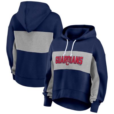 MLB Fanatics Cleveland Guardians Filled Stat Sheet Pullover Hoodie