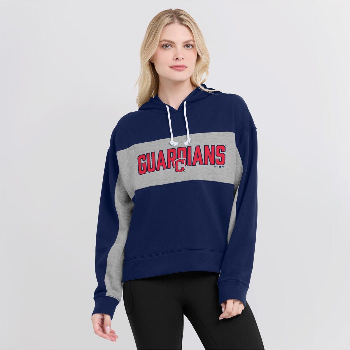 MLB Fanatics Cleveland Guardians Filled Stat Sheet Pullover Hoodie