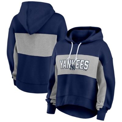 MLB Fanatics New York Yankees Filled Stat Sheet Pullover Hoodie