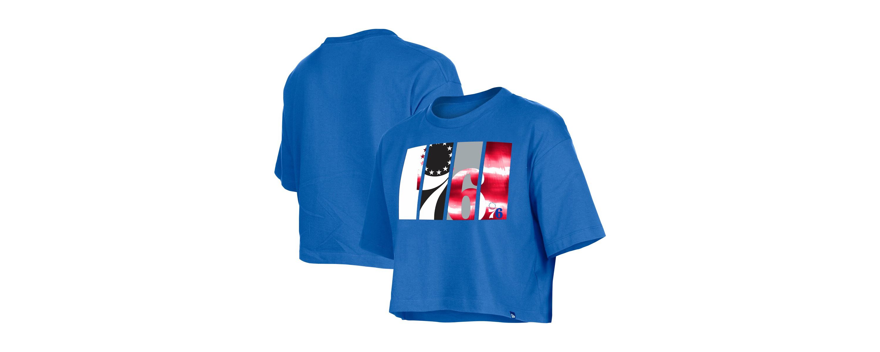 NBA Philadelphia 76ers Cropped T-Shirt