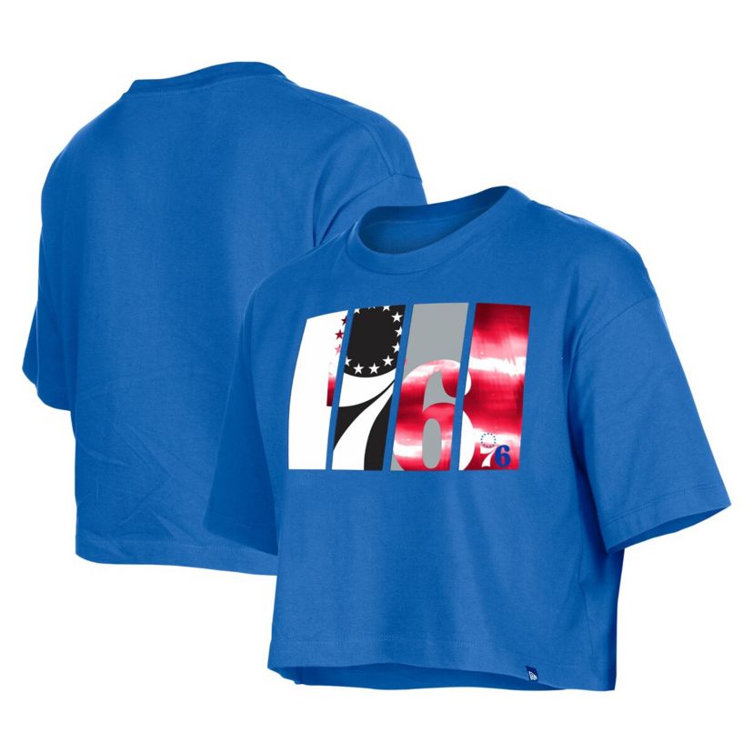 NBA Philadelphia 76ers Cropped T-Shirt