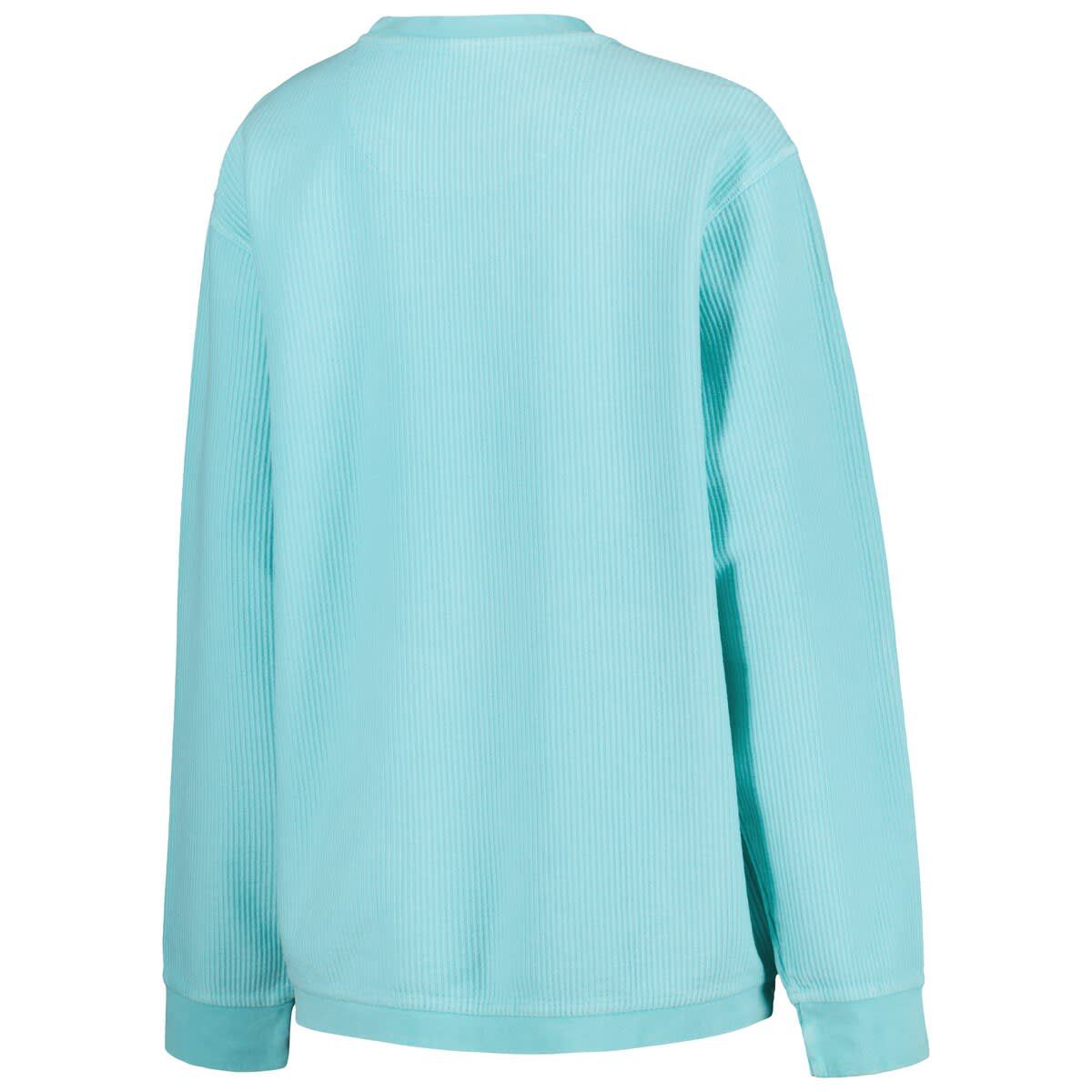 NCAA Wisconsin Badgers Comfy Cord Bar Print Pullover Sweatshirt