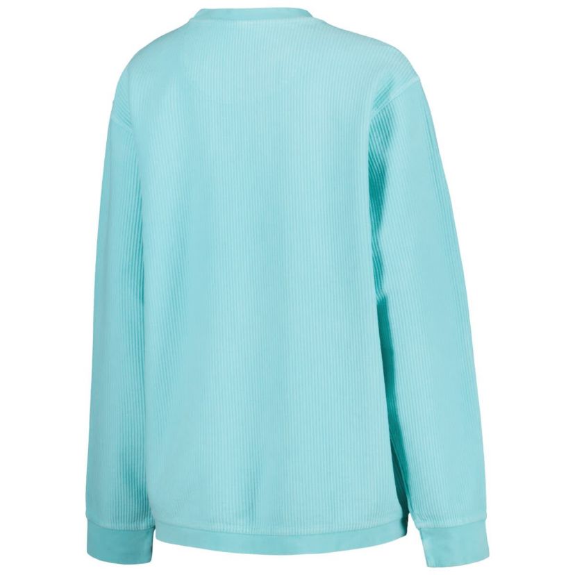 NCAA Wisconsin Badgers Comfy Cord Bar Print Pullover Sweatshirt