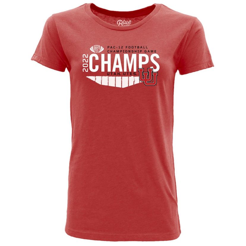NCAA Utah Utes 2022 PAC-12 Football Conference s Locker Room T-Shirt
