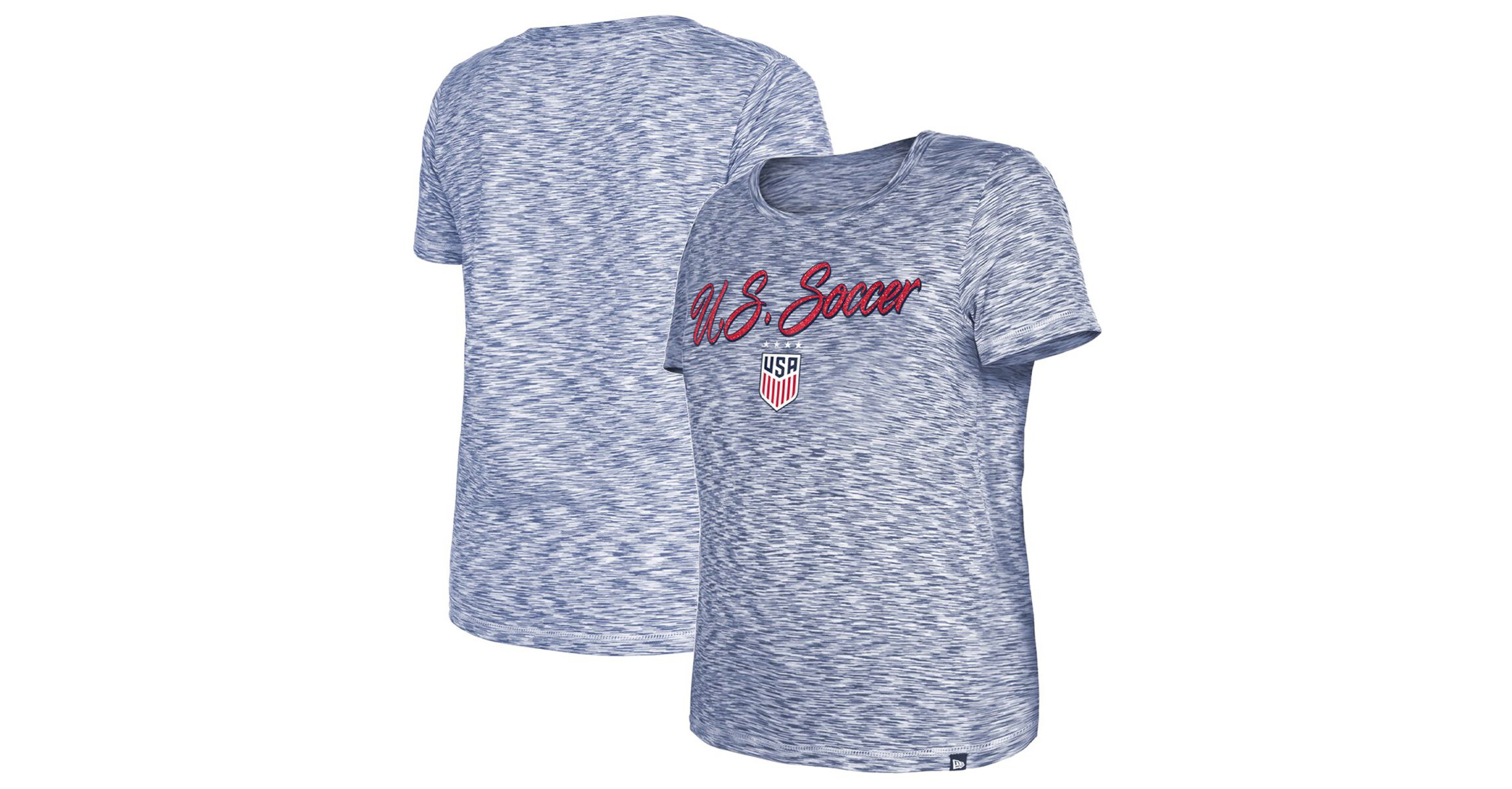 USWNT Active Space Dye Jersey T-Shirt by 5th & Ocean