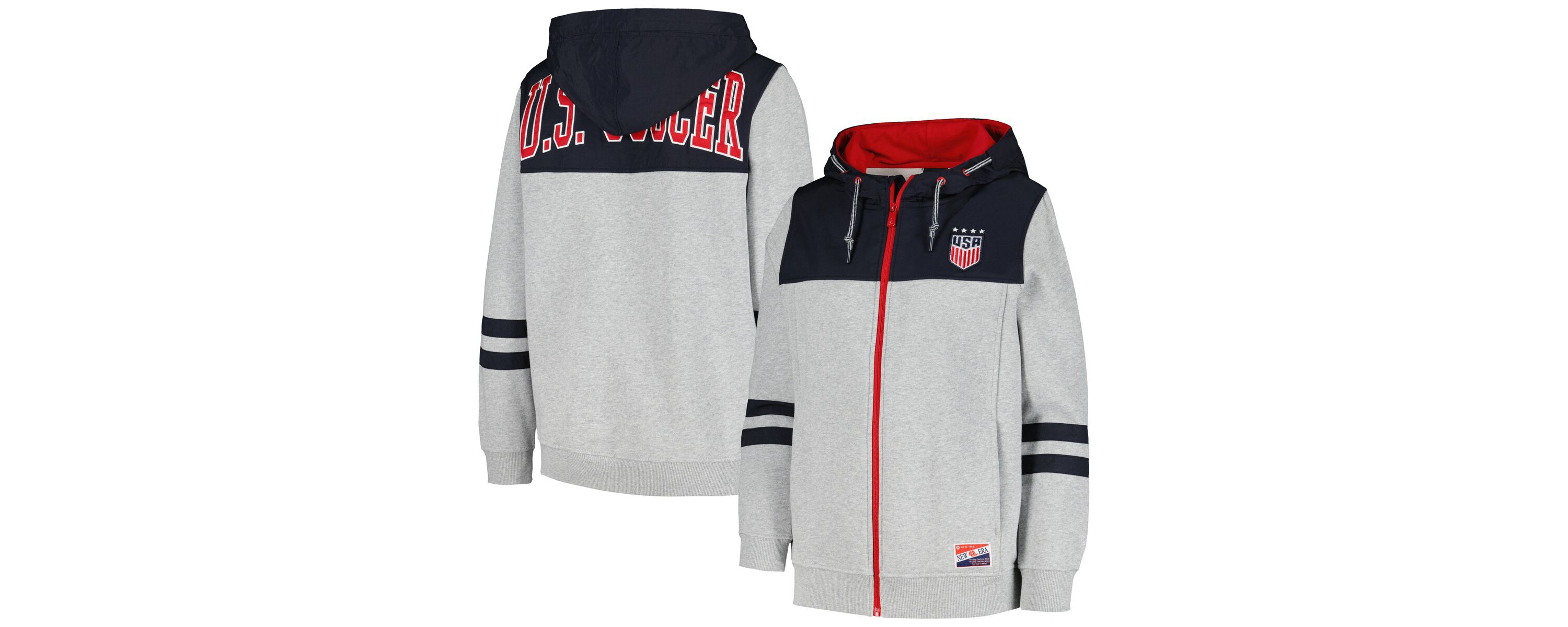Olympics 5th & Ocean by USWNT Throwback Full-Zip Hoodie