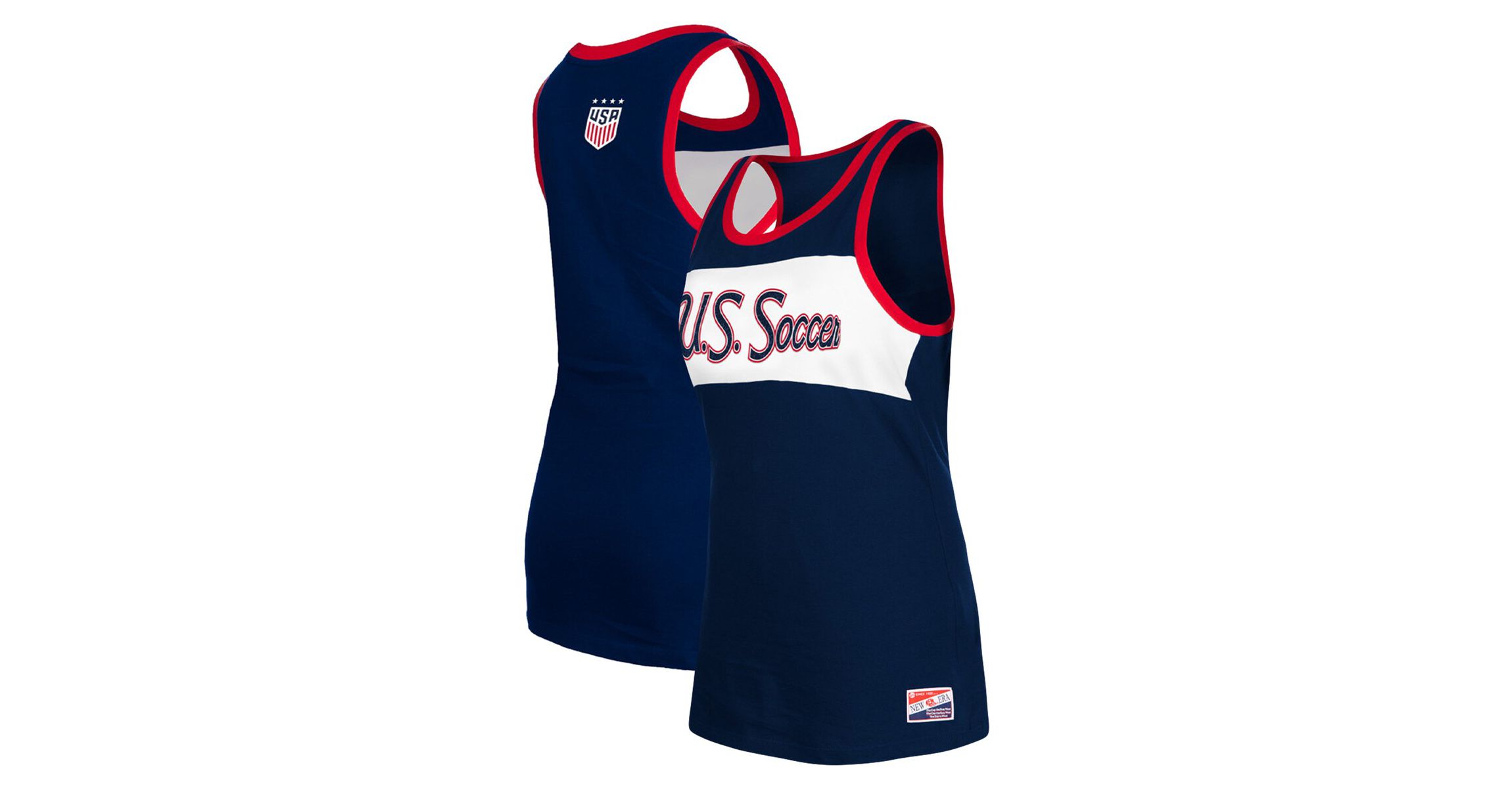USWNT Throwback Jersey Racer Tank Top by 5th & Ocean