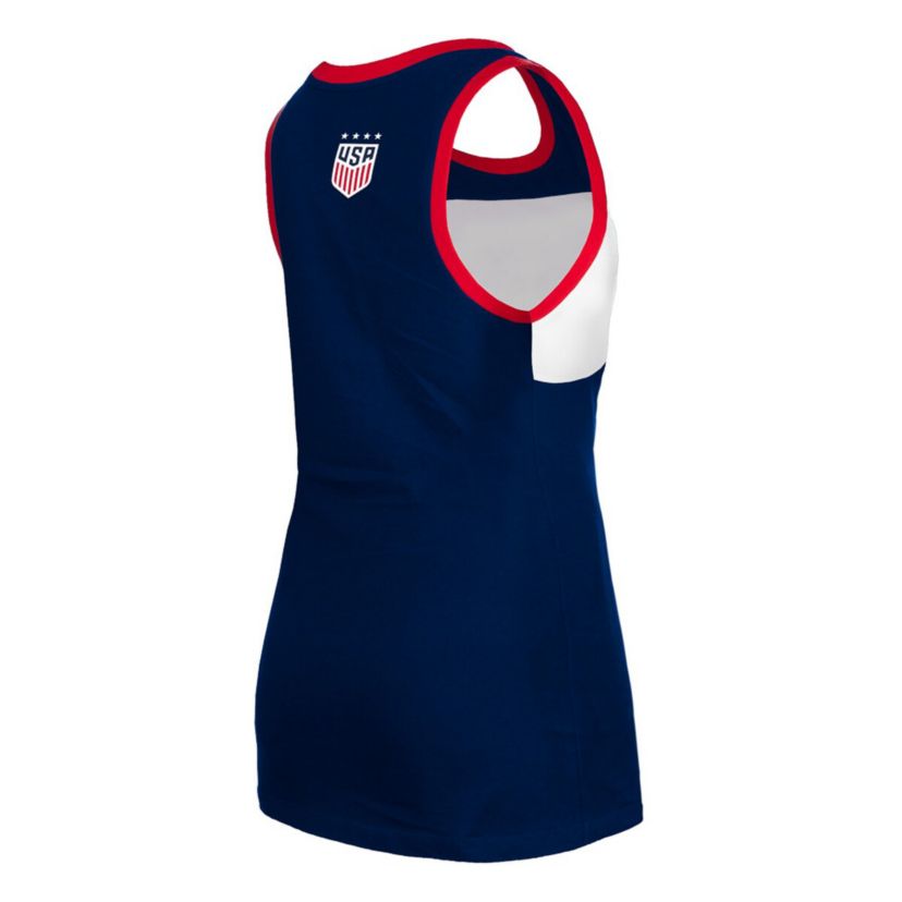 USWNT Throwback Jersey Racer Tank Top by 5th & Ocean