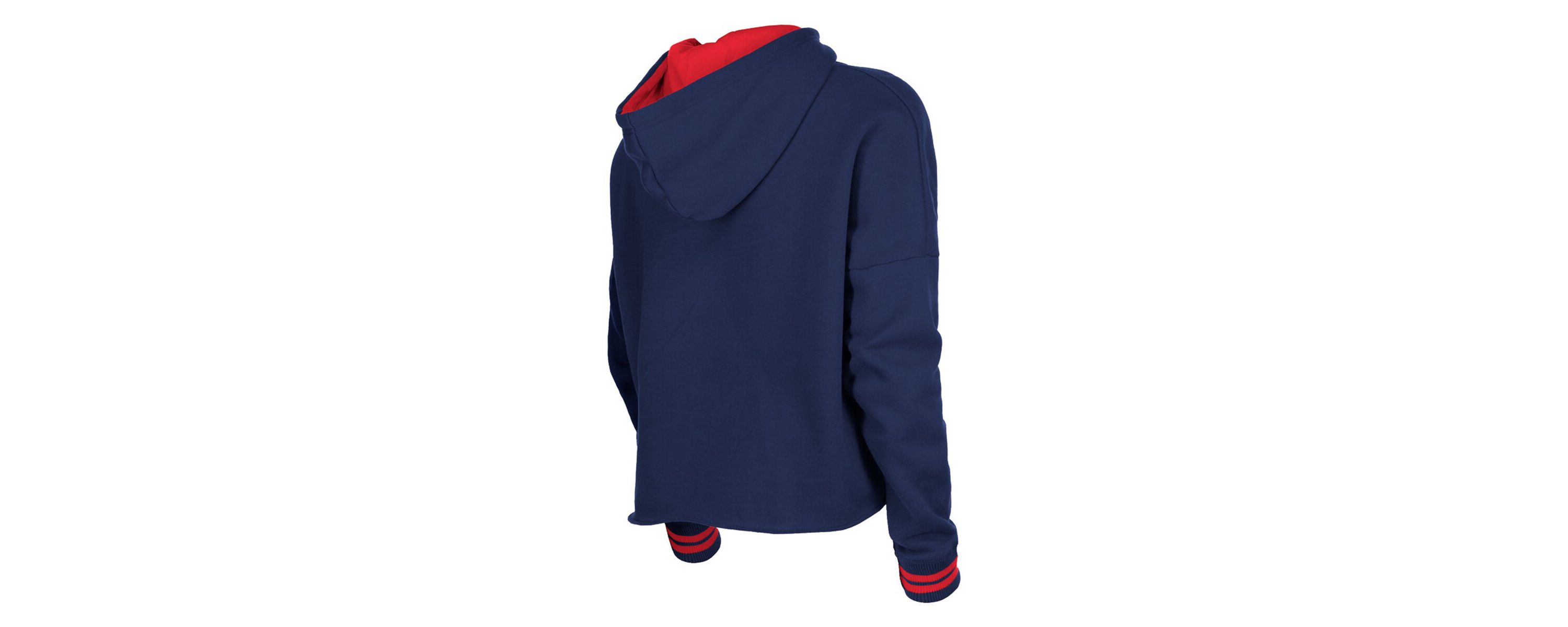 Olympics 5th & Ocean by USWNT Athleisure Cropped Fleece Pullover Hoodie