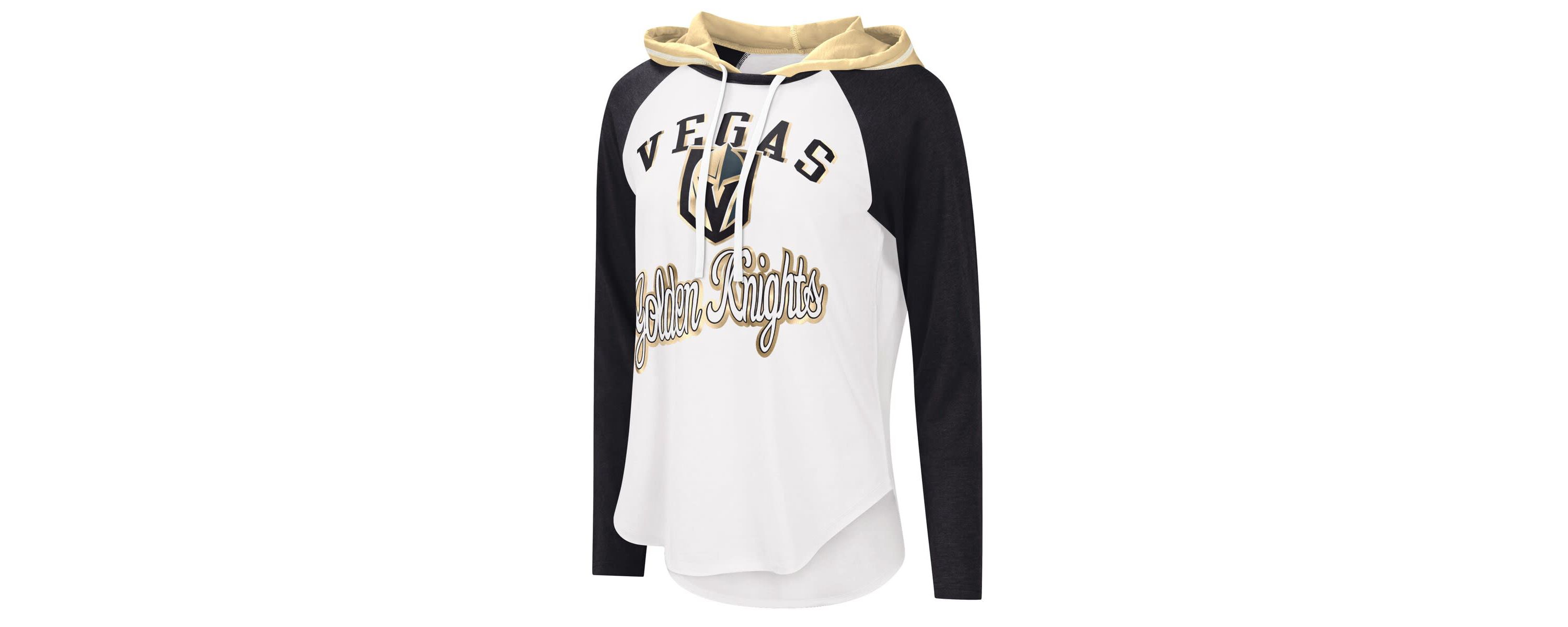 NHL Vegas Golden Knights MVP Raglan Lightweight Hooded T-Shirt