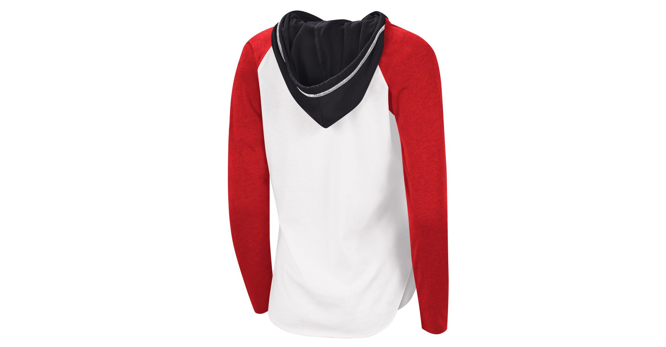 NHL Chicago Blackhawks MVP Raglan Lightweight Hooded T-Shirt