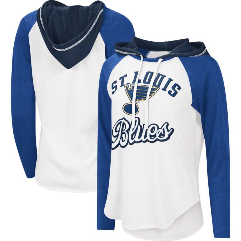 NHL St. Louis Blues MVP Raglan Lightweight Hooded T-Shirt