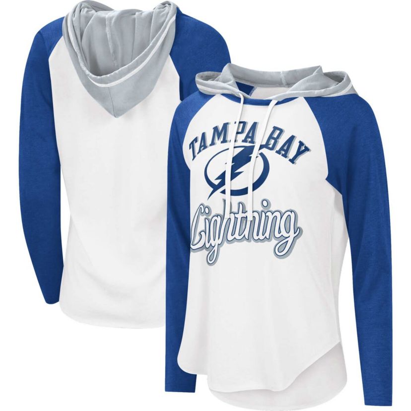NHL Tampa Bay Lightning MVP Raglan Lightweight Hooded T-Shirt