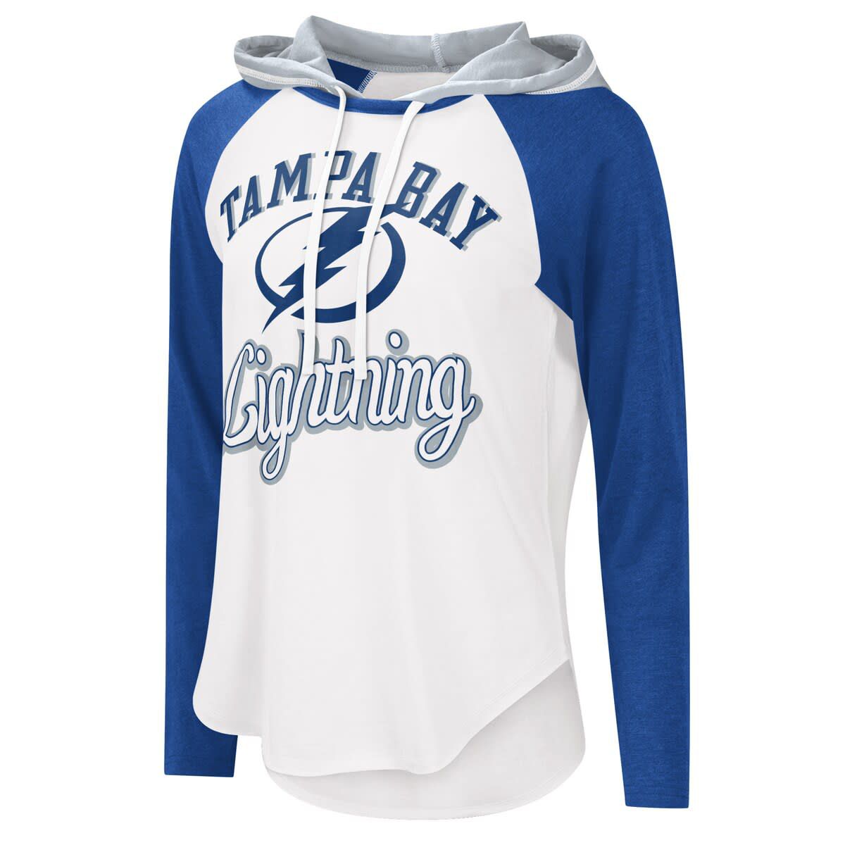 NHL Tampa Bay Lightning MVP Raglan Lightweight Hooded T-Shirt