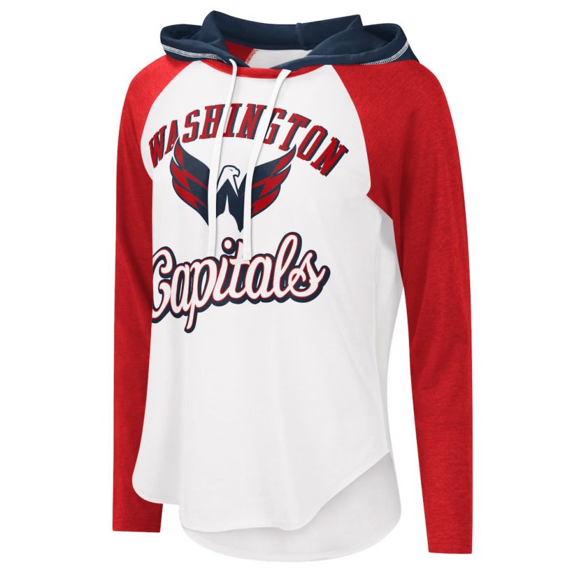 NHL Washington Capitals MVP Raglan Lightweight Hooded T-Shirt