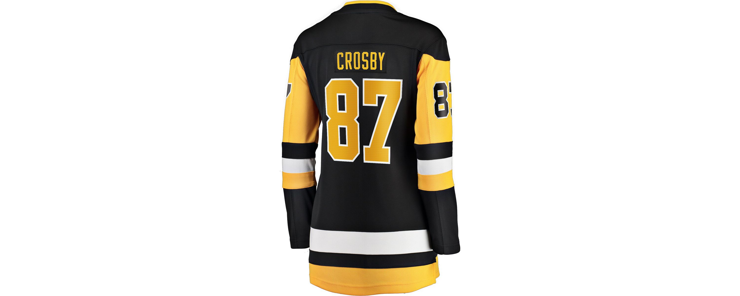 NHL Fanatics Sidney Crosby Pittsburgh Penguins Captain Patch Home Breakaway Jersey