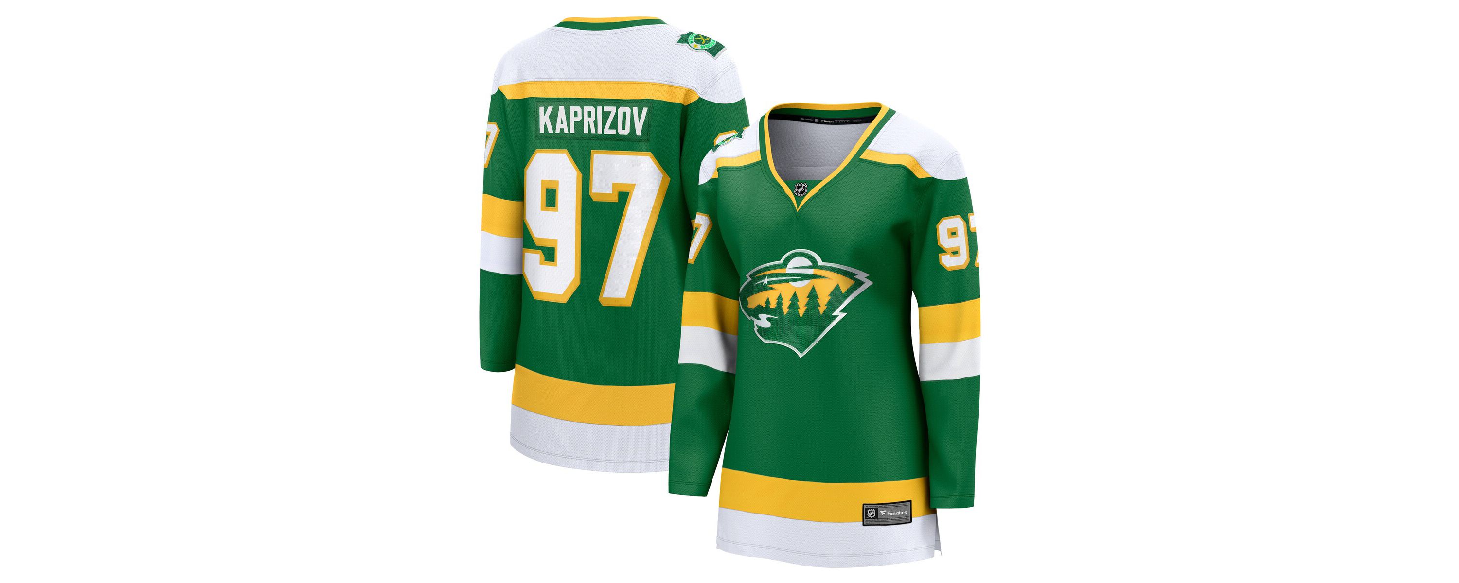 NHL Fanatics Kirill Kaprizov Minnesota Wild Alternate Breakaway Jersey