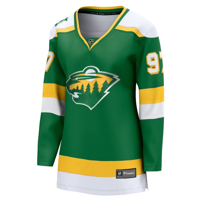NHL Fanatics Kirill Kaprizov Minnesota Wild Alternate Breakaway Jersey