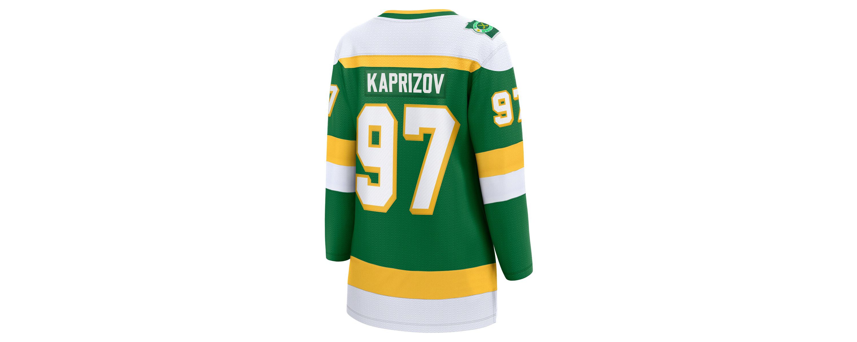 NHL Fanatics Kirill Kaprizov Minnesota Wild Alternate Breakaway Jersey