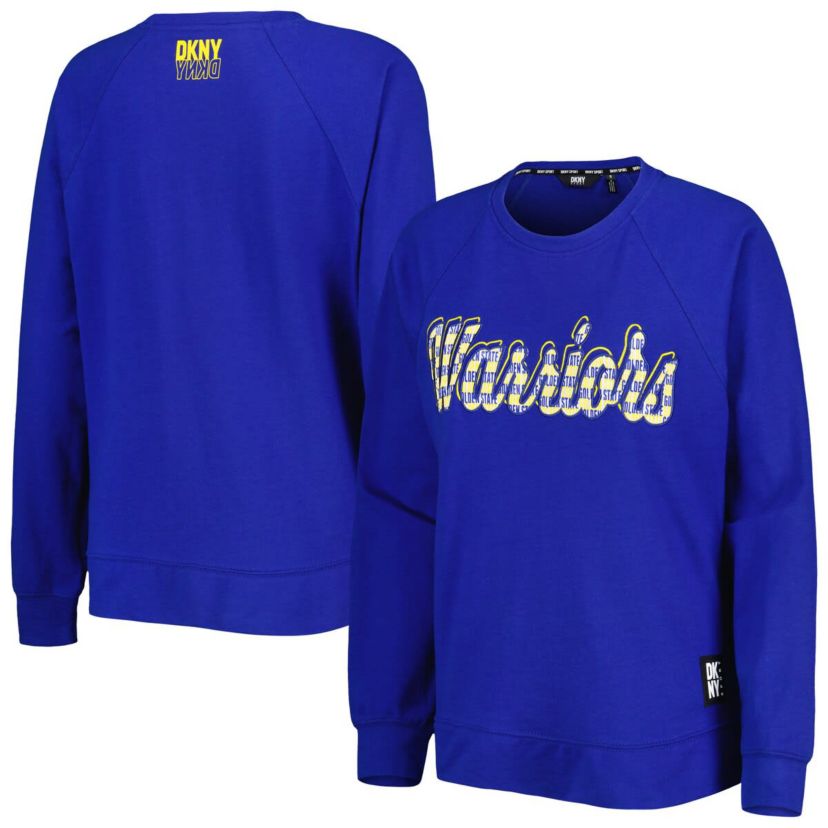 NBA Golden State Warriors Regina Raglan Pullover Sweatshirt