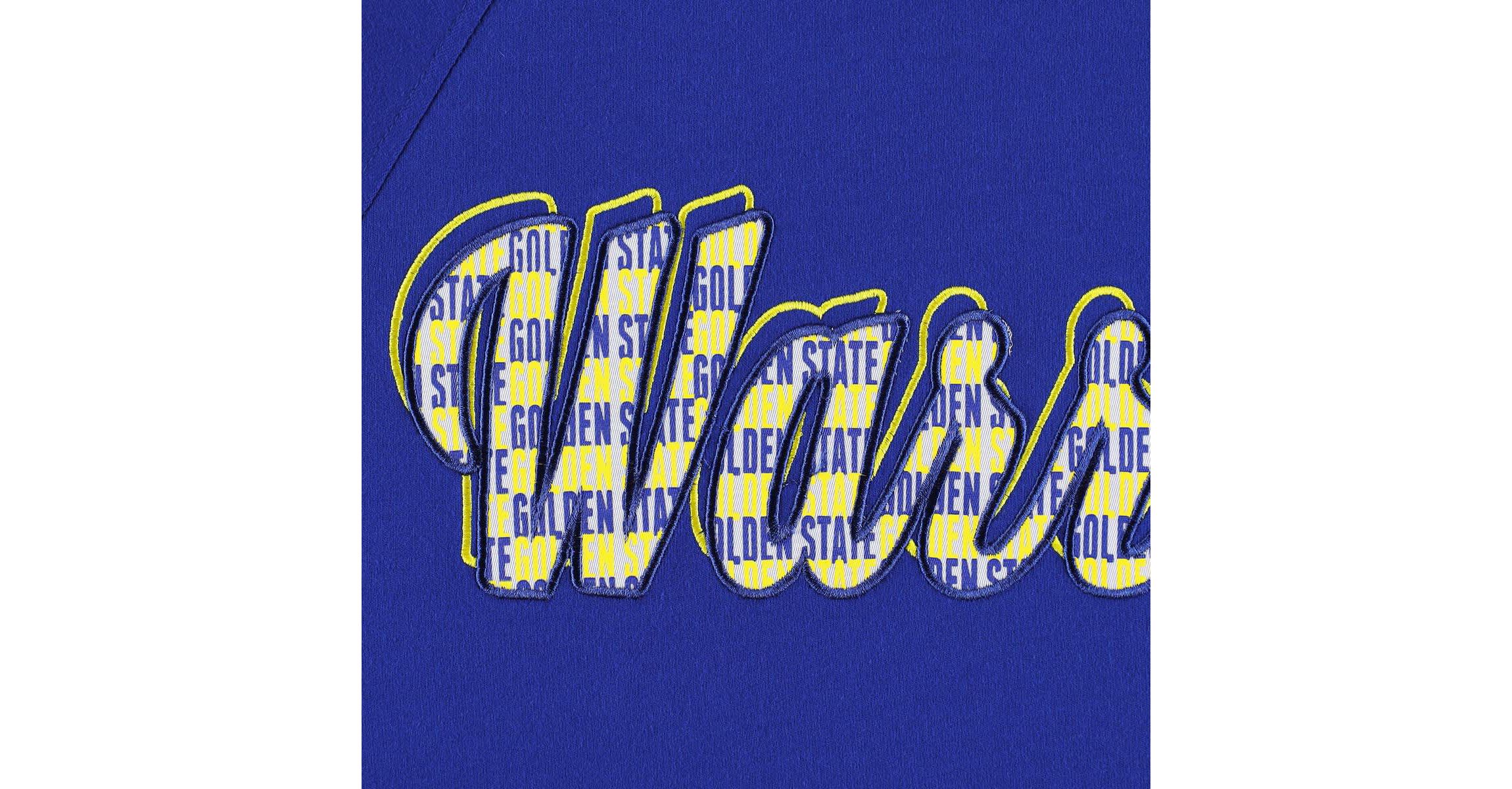 NBA Golden State Warriors Regina Raglan Pullover Sweatshirt