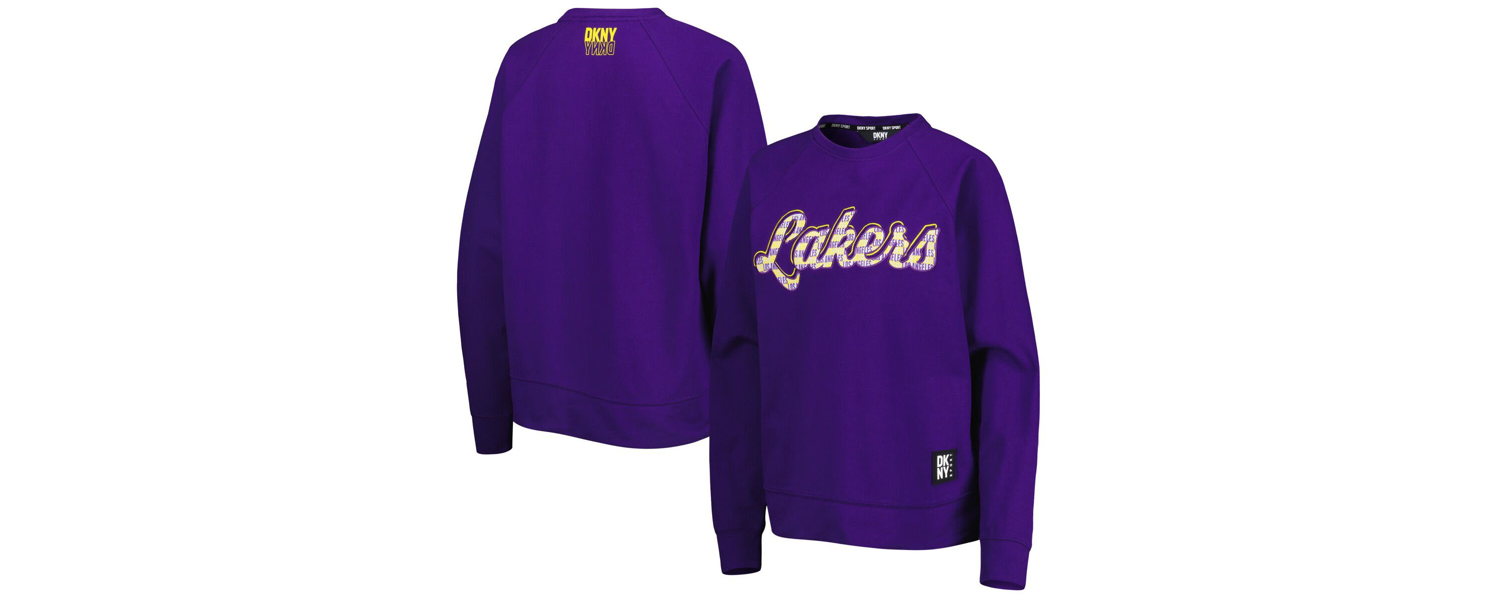NBA Los Angeles Lakers Regina Raglan Pullover Sweatshirt