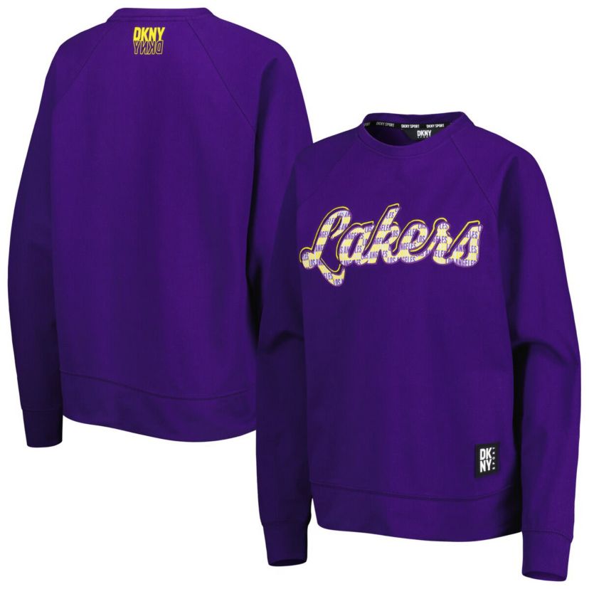 NBA Los Angeles Lakers Regina Raglan Pullover Sweatshirt