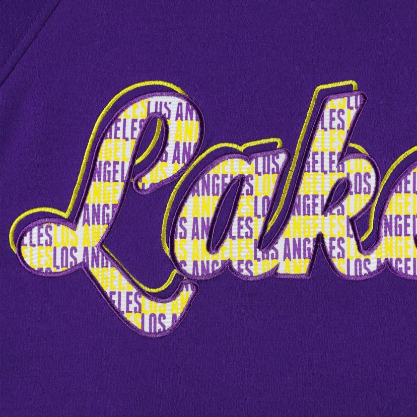NBA Los Angeles Lakers Regina Raglan Pullover Sweatshirt