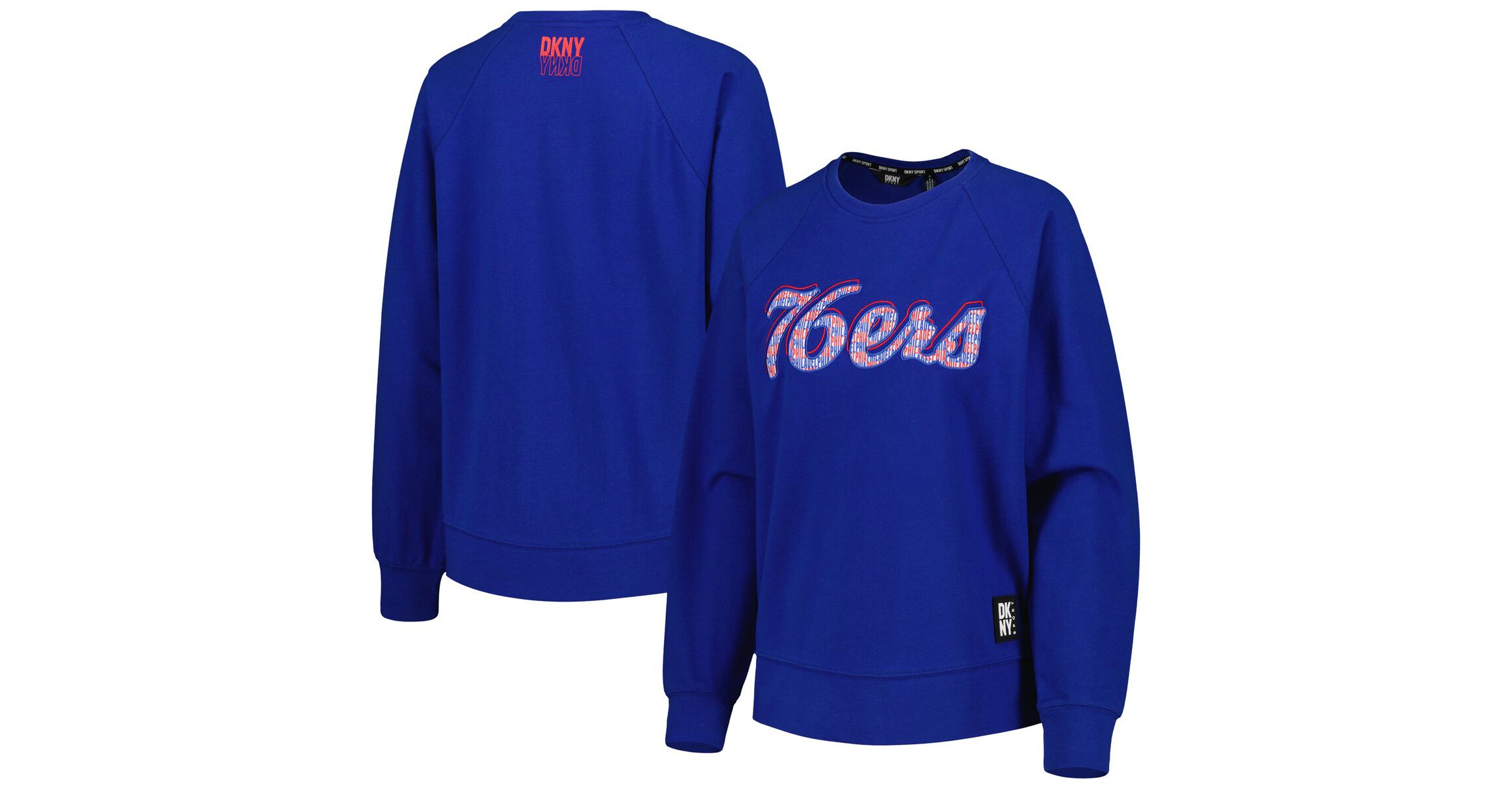 NBA Philadelphia 76ers Regina Raglan Pullover Sweatshirt