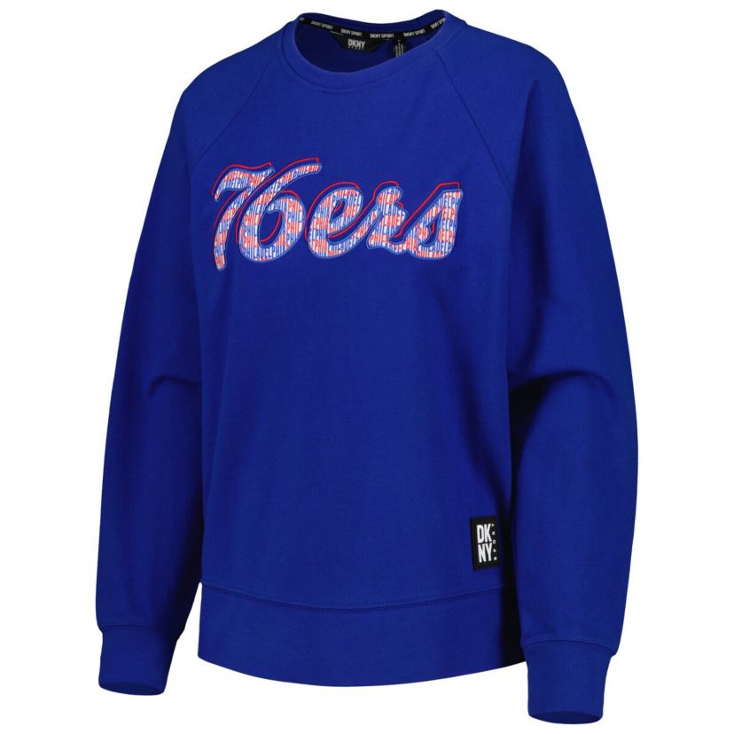 NBA Philadelphia 76ers Regina Raglan Pullover Sweatshirt