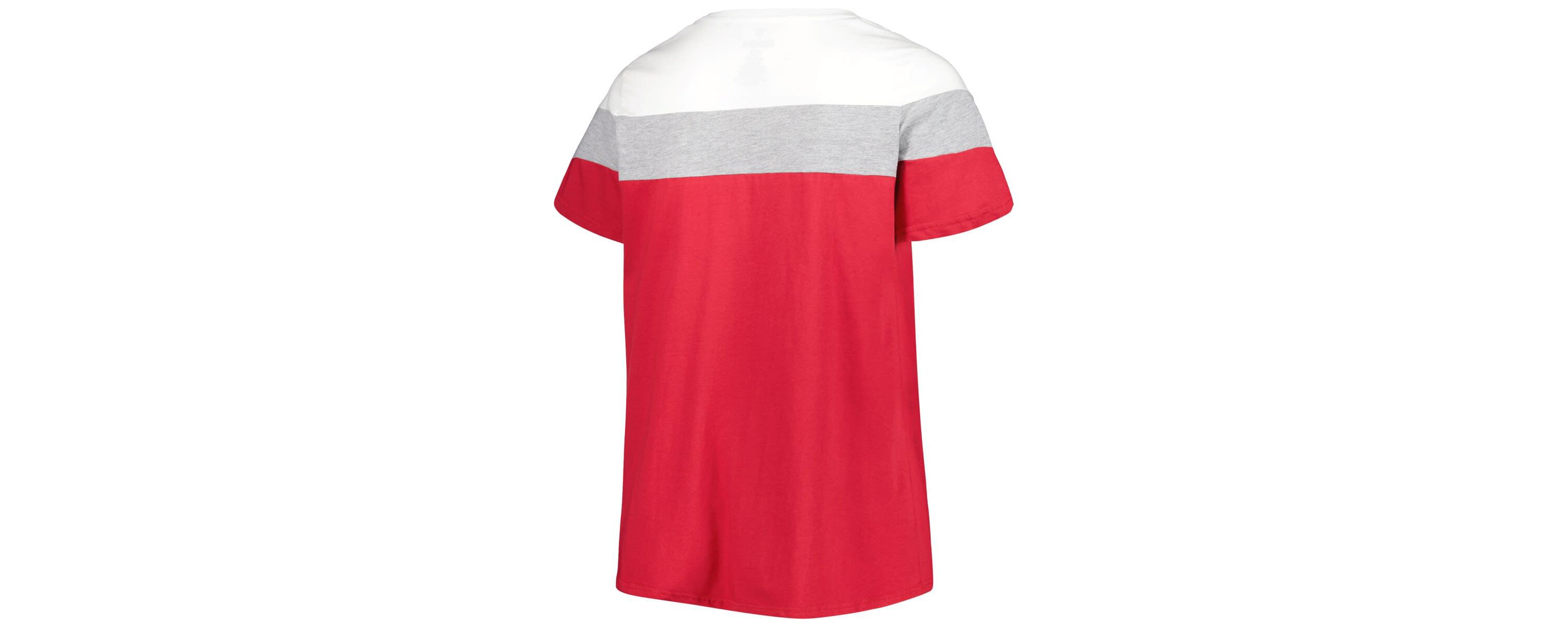 Alabama Crimson Tide NCAA Alabama Tide Plus Size Split Body T-Shirt