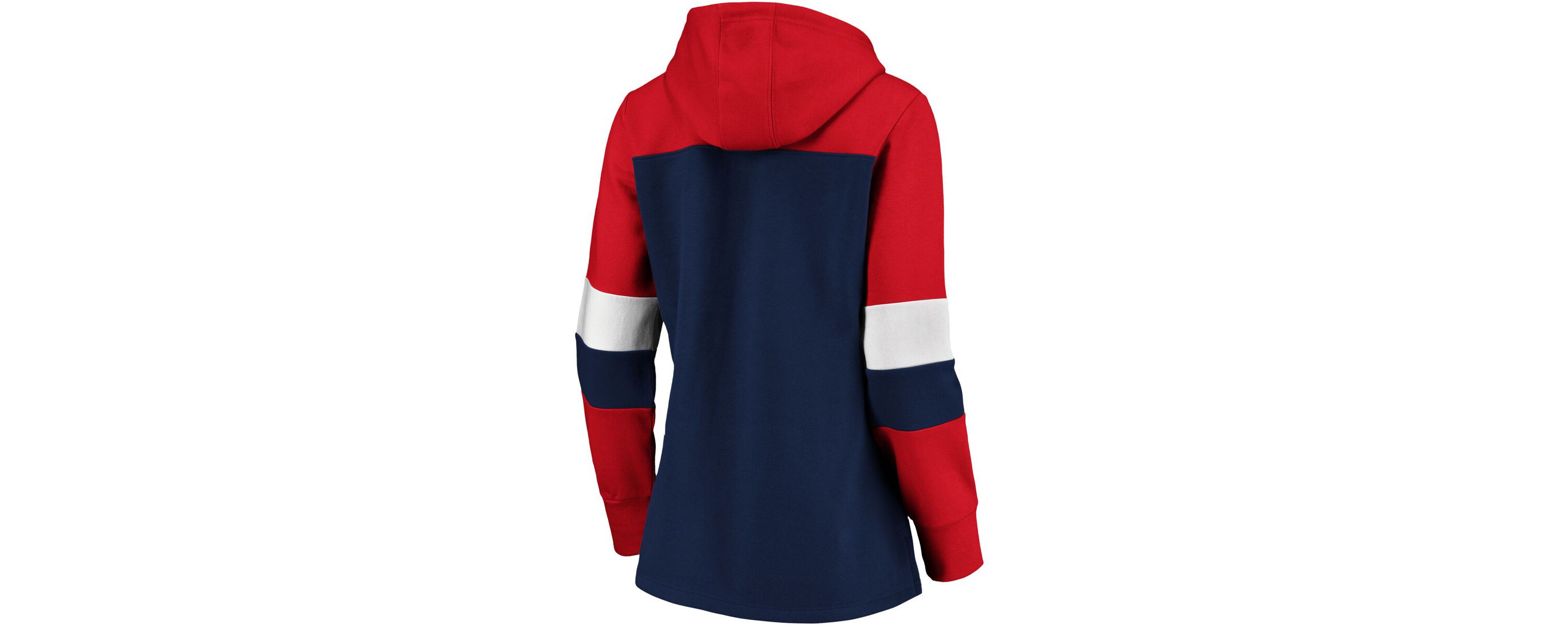 Boston Red Sox MLB Boston Sox Plus Size Colorblock Pullover Hoodie