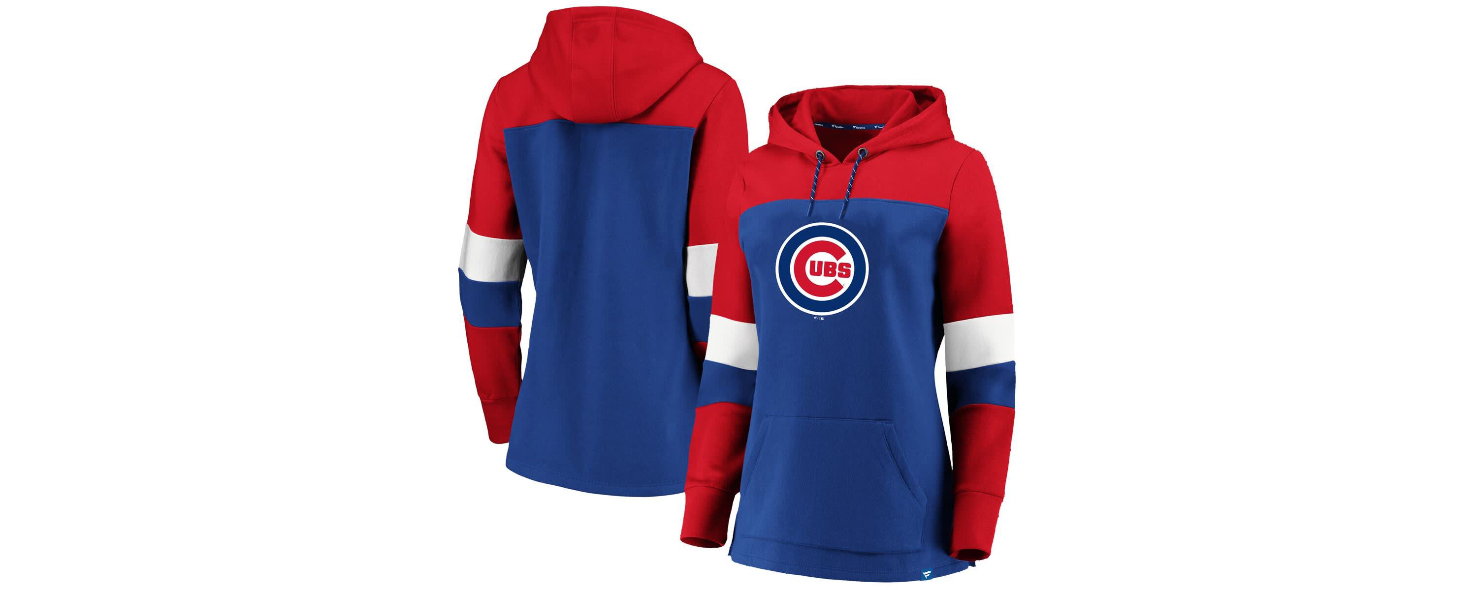 MLB Chicago Cubs Plus Size Colorblock Pullover Hoodie