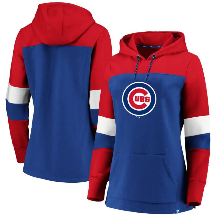 MLB Chicago Cubs Plus Size Colorblock Pullover Hoodie
