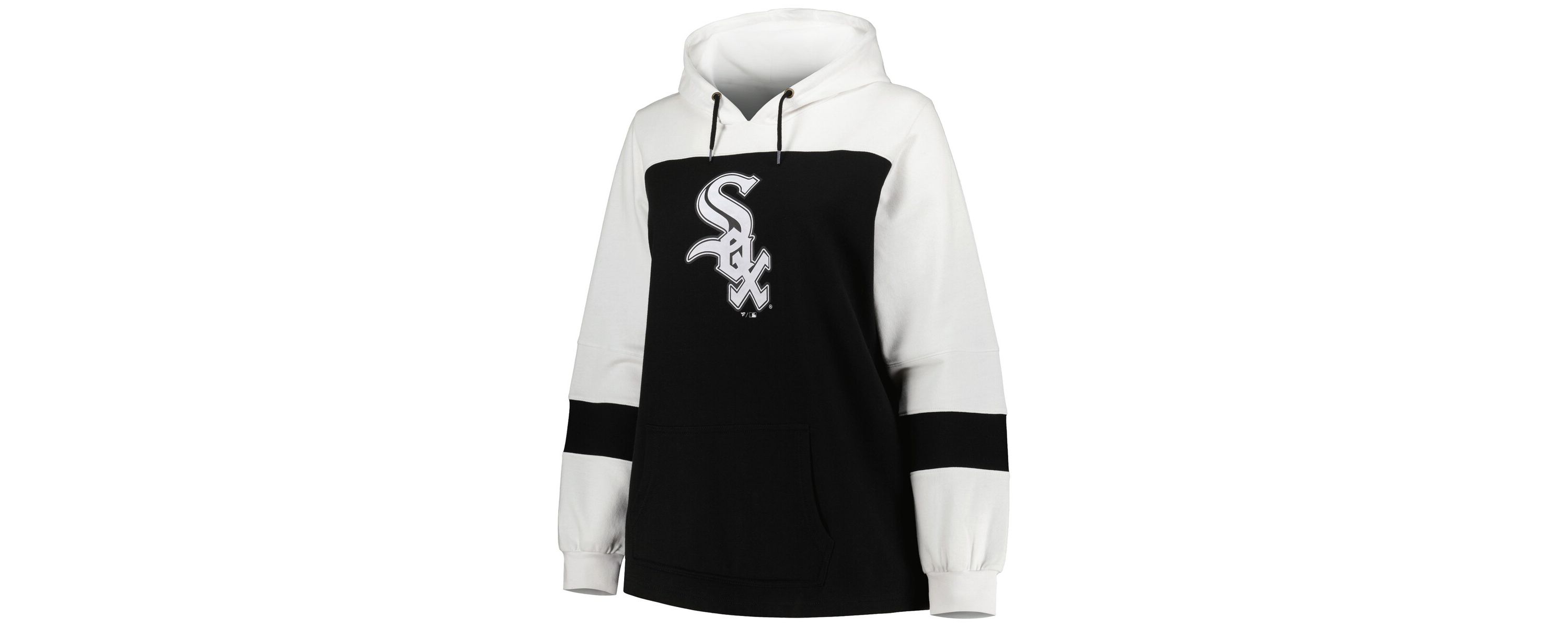 Chicago White Sox MLB Chicago Sox Plus Size Colorblock Pullover Hoodie