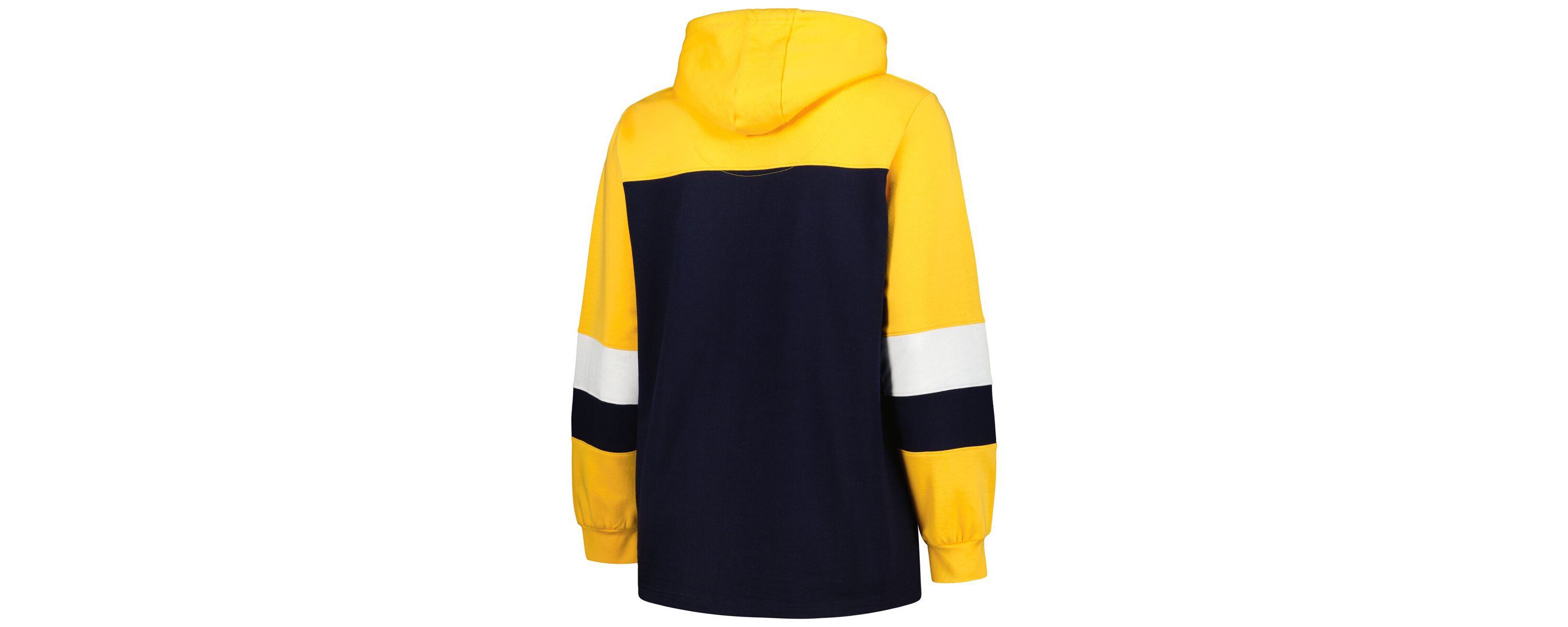 MLB Milwaukee Brewers Plus Size Colorblock Pullover Hoodie