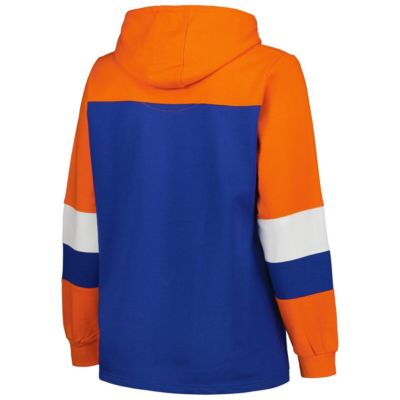 MLB New York Mets Plus Colorblock Pullover Hoodie