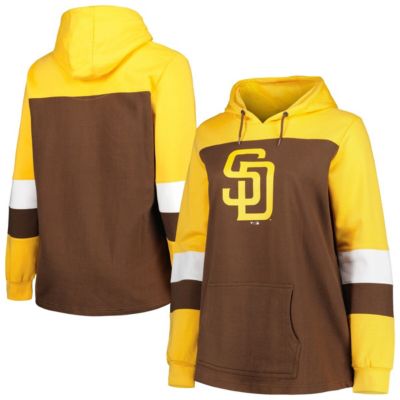 MLB San Diego Padres Plus Colorblock Pullover Hoodie