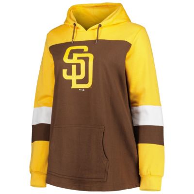 MLB San Diego Padres Plus Colorblock Pullover Hoodie