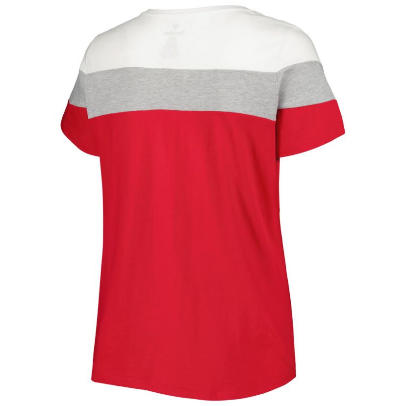 MLB St. Louis Cardinals Plus Size Colorblock T-Shirt
