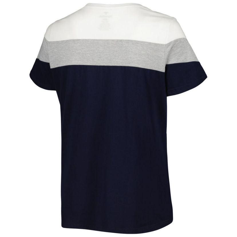 MLB Washington Nationals Plus Size Colorblock T-Shirt