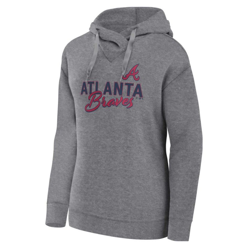 MLB Atlanta Braves Plus Size Pullover Hoodie