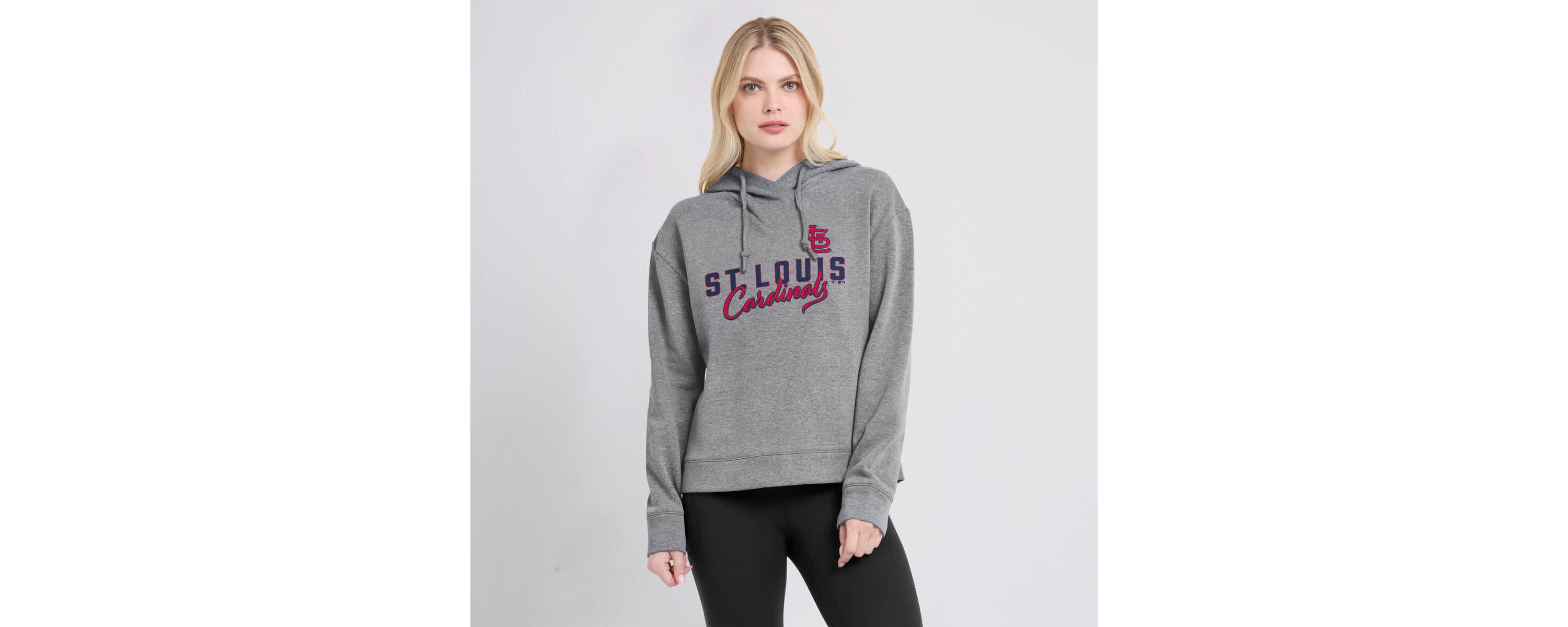 MLB St. Louis Cardinals Plus Size Pullover Hoodie