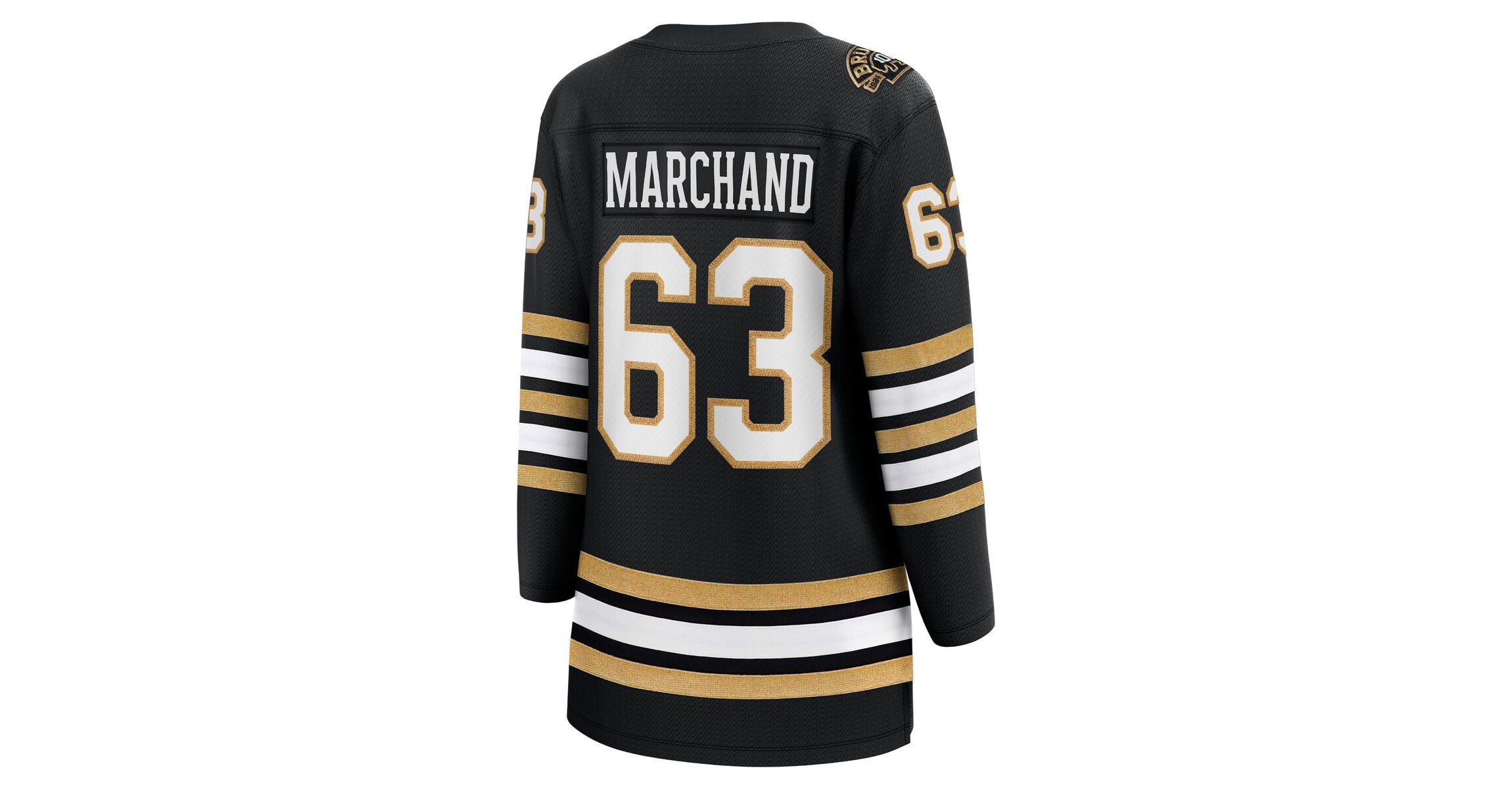 NHL Fanatics Brad Marchand 100th Anniversary Breakaway Jersey